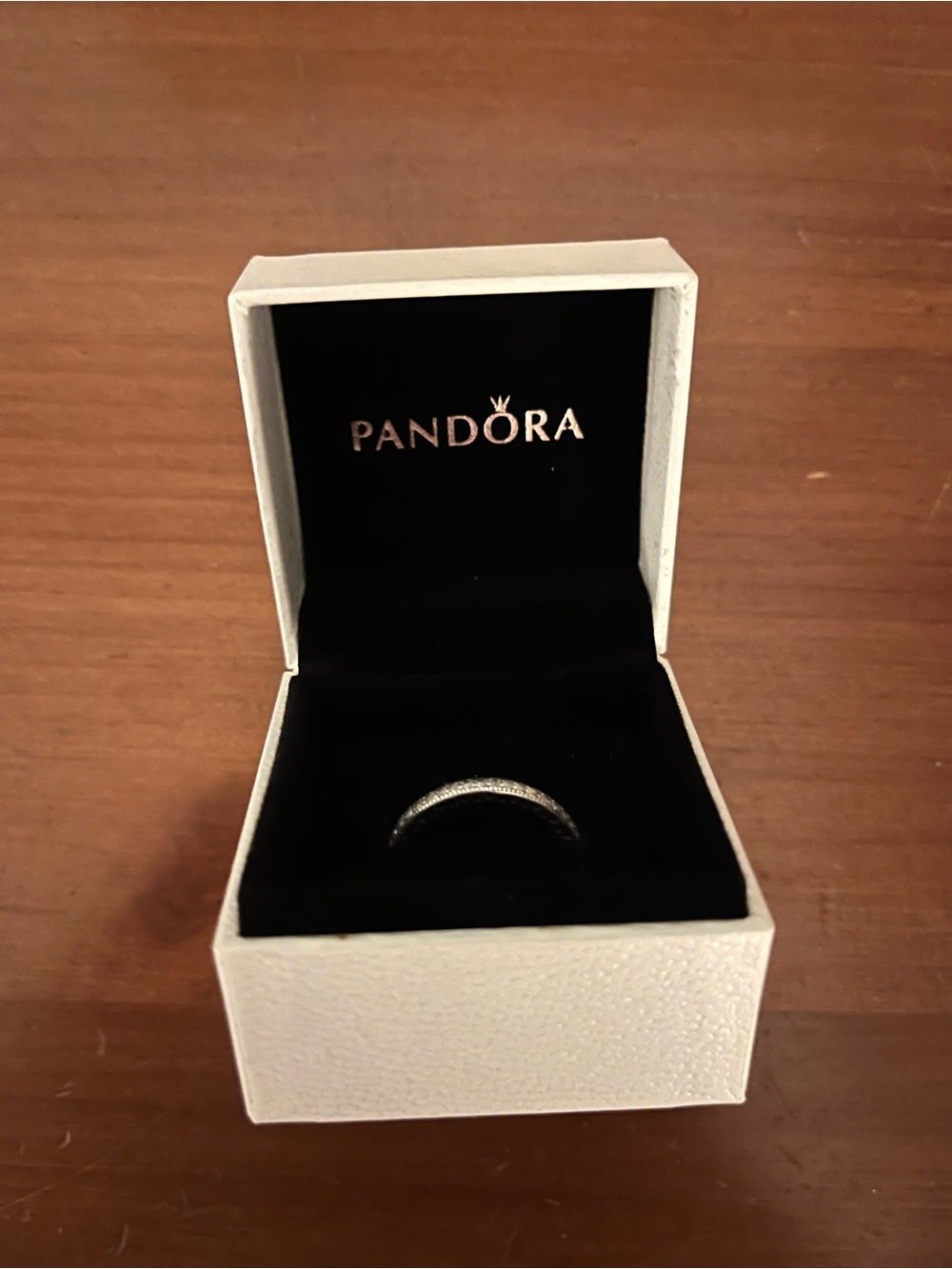 Pandora Sparkle & Hearts Ring 🩶🩶